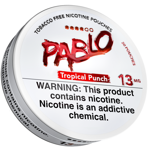 Pablo Tropical Punch Nicotine Pouches (5 Pack) - 13mg
