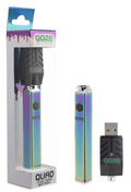 Ooze Quad 510 Thread 500 mAh Square Vape Pen Battery + USB Charger - Lighter USA