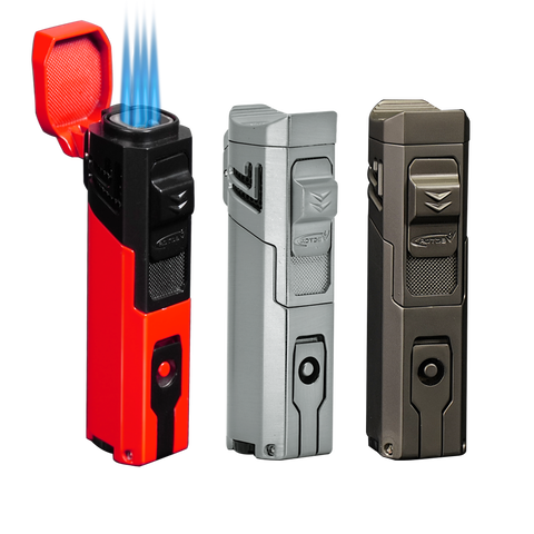 Vector Quattro Quadruple Flame - Lighter USA