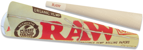 RAW Organic 1¼ Cones - Lighter USA