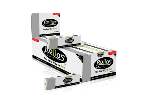 Rollos Rolling Paper Silver Edition - Lighter USA