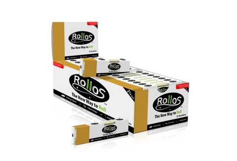 Rollos Rolling Paper Gold Edition (1-1/4) - Lighter USA