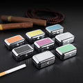 Ashtray with Lockable Lid Portable Metal Desktop Ash Case Outdoor Pocket Ashtray - Lighter USA