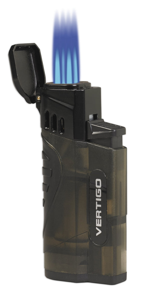 Vertigo Stinger 2 Quad Torch Lighter w/ Cigar Punch - Lighter USA