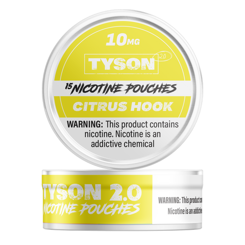 Tyson 2.0 Nicotine Pouches Citrus Hook - 5 Pack