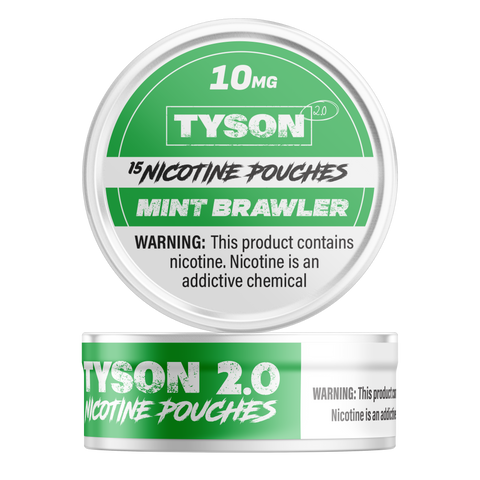 Tyson 2.0 Nicotine Pouches Mint Brawler - 5 Pack