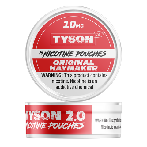 Tyson 2.0 Nicotine Pouches Original Haymaker - 5 Pack