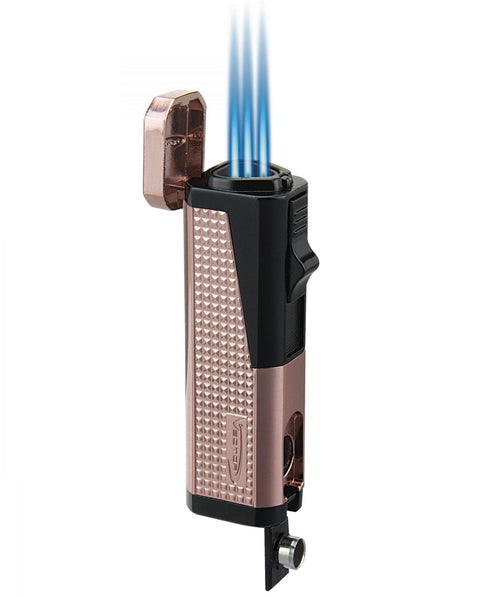 Vector Urbano Triple Flame Torch Lighter with Cigar Punch - Lighter USA