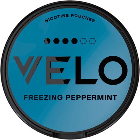 VELO Freezing Peppermint Nicotine Pouches (5 Pack) - 10mg