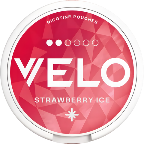 VELO Strawberry Ice Mini Nicotine Pouches 6mg (5 Pack) -