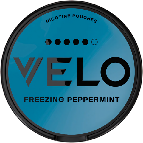 VELO Freezing Peppermint Nicotine Pouches (5 Pack) - 14mg Freezing Peppermint