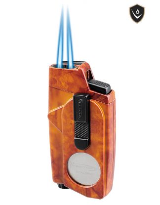 Vector Xcaliber Double Flame Lighter with Cutter - Lighter USA