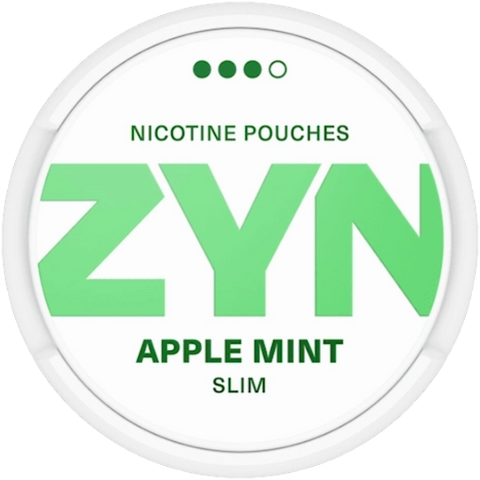 ZYN Apple Mint Nicotine Pouches – Regular (5 Pack) - 9mg
