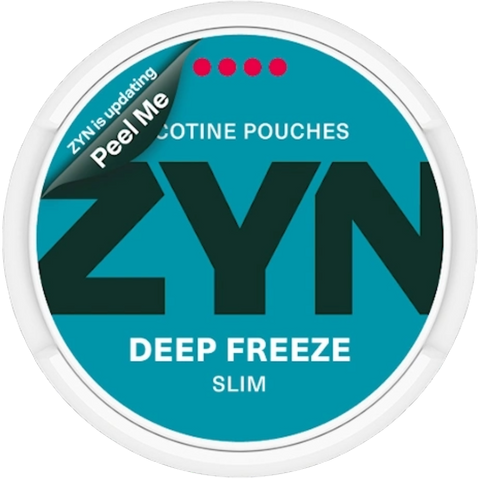ZYN Deep Freeze Nicotine Pouches – 11mg (5 Pack) - 11mg