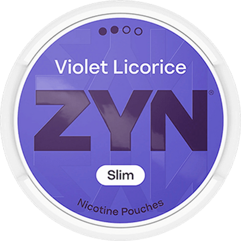 ZYN Violet Licorice Nicotine Pouches (5 Pack) - 6mg