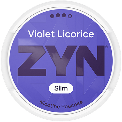 ZYN Violet Licorice Nicotine Pouches (5 Pack) - 9mg