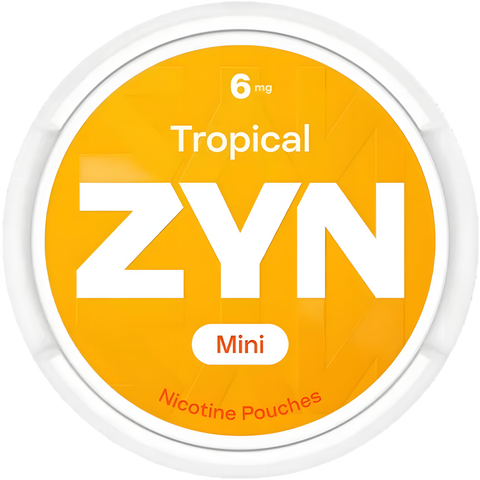 ZYN Tropical Mini Nicotine Pouches (5 Pack) - 6mg