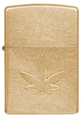 Zippo Lighter - Stamped Cannabis - Lighter USA