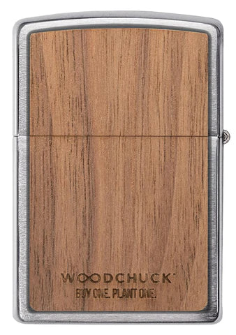 Zippo Lighter - Woodchuck Walnut Leaves - Lighter USA