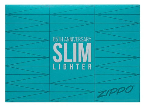 Zippo Lighter - Slim 65th Anniversary Collectible - Lighter USA