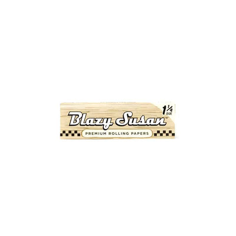 Blazy Susan Unbleached Rolling Papers - 1¼ - Lighter USA