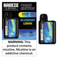 Breeze Prime Disposable Vape - 6000 Puffs - Lighter USA