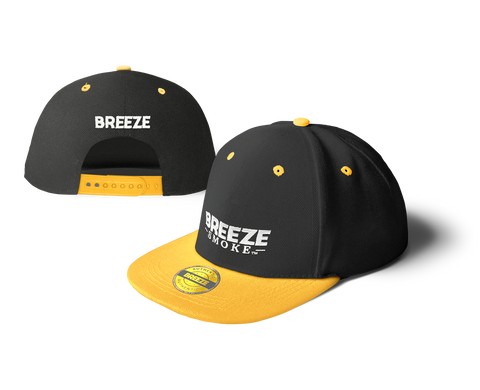 Breeze Smoke Two-Tone Snapback Hat - Lighter USA