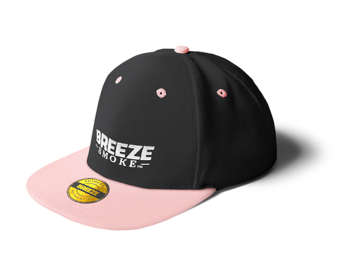 Breeze Smoke Two-Tone Snapback Hat - Lighter USA