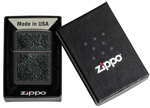 Zippo Lighter - Scrollwork