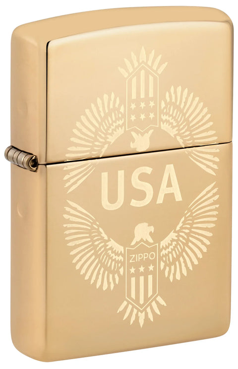 Zippo Lighter - USA Eagles