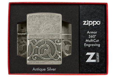 Zippo Lighter - Medieval Pattern