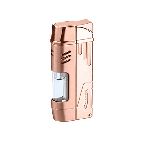 Vector Delta Dual Flame Torch Lighter with Cigar Punch - Lighter USA