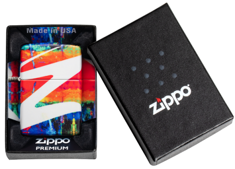 Zippo Lighter - Drippy Z Design - Lighter USA