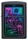 Zippo Lighter - Black Light Tarot Card - Lighter USA