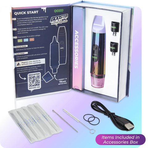 Ooze Booster C-Core Concentrate Vaporizer - 1100mAh - Lighter USA