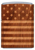 Zippo Lighter - Woodchuck USA American Flag - Lighter USA