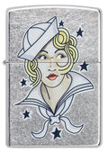 Zippo Lighter - Sailor Girl Tattoo - Lighter USA