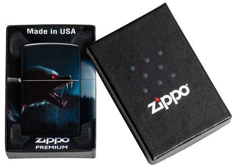 Zippo Lighter - Horror Wolf