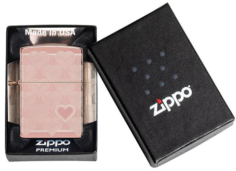 Zippo Lighter - Treat Your Sweet - Heart - Lighter USA