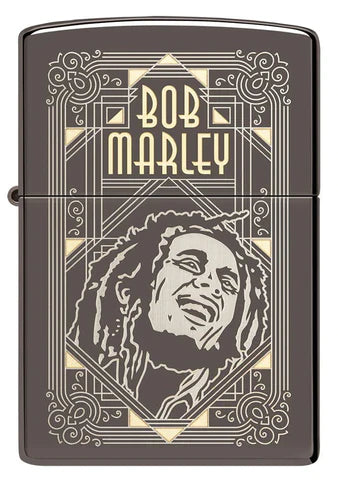 Zippo Lighter - Bob Marley Black Ice - Lighter USA