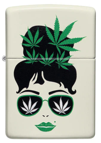 Zippo Lighter - Lady Cannabis - Lighter USA