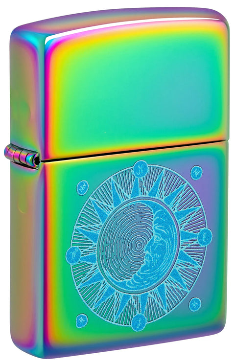 Zippo Lighter - Multi-Color Sun