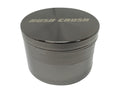 Hush Crush 2" 4-Piece Magnetized Herbal Grinder - Gunmetal - Lighter USA