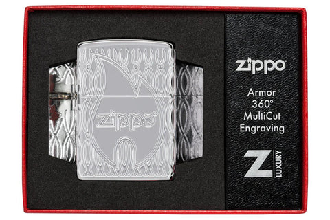 Zippo Lighter- Geometric Flame