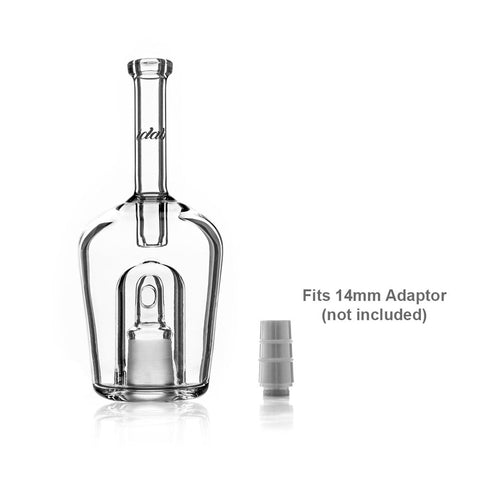 IDAB - Huni Bottle Clear Glass Attachment (14MM) Vaporizers Huni Badger   