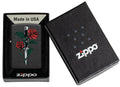 Zippo Lighter - Rose Dagger Tattoo - Lighter USA