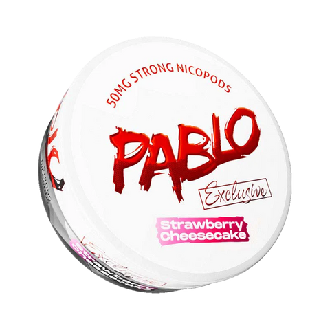 Pablo Exclusive Nicotine Pouches Strawberry Cheesecake 30MG - 5 Pack -