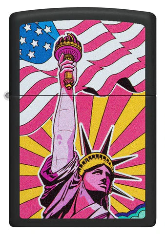 Zippo Lighter - Lady Liberty - Lighter USA