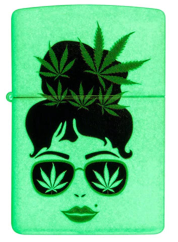 Zippo Lighter - Lady Cannabis - Lighter USA