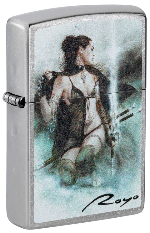 Zippo Lighter - Luis Royo Fierce Warrior